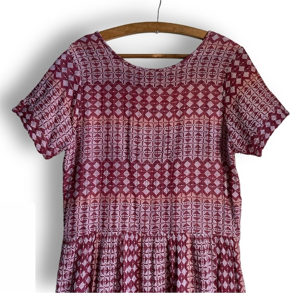 ❤️ SOLD ❤️ ace&jig Laurel Dress in Sable / Spree Large Midi - Picture 4 of 11